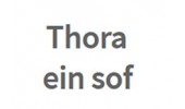 10. THORA EIN SOF